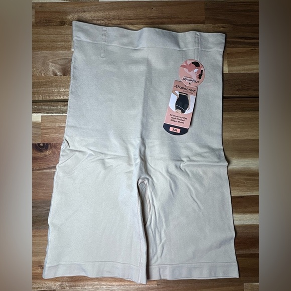 Shapermint Essentials All Day Every Day High-Waisted Seamless Shaper Shorts 3XL - Picture 3 of 9